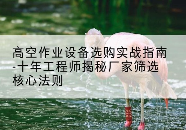 五华剪叉式升降机厂家-高空作业设备选购实战指南-十年工程师揭秘厂家筛选核心法则
